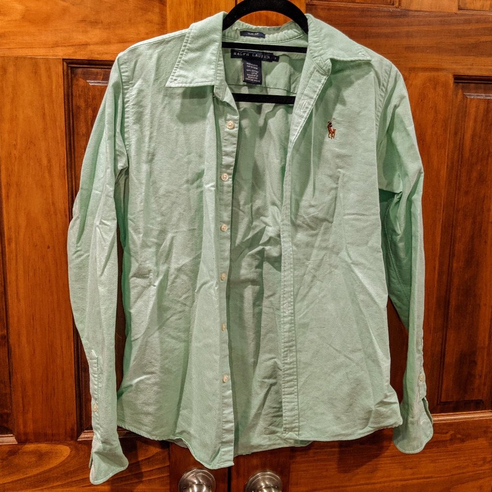 Ralph Lauren oxford button down, 100% cotton